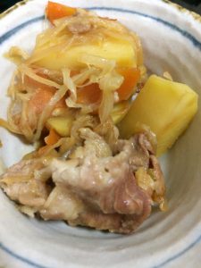 豚肉の肉じゃが