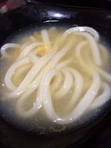 水炊きのシメのうどん