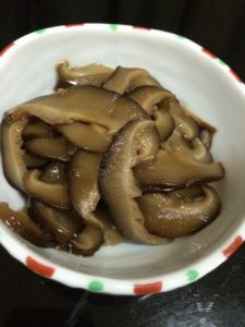 しいたけの甘辛煮