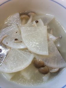 大根の中華スープ