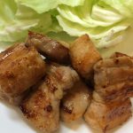 豚肉のにんにくしょうゆ漬け焼き