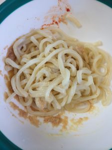 明太バターうどん