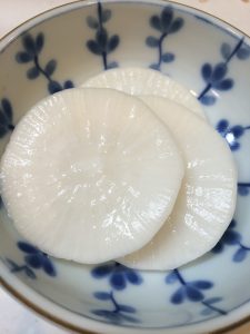 大根の漬物