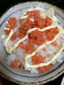 鮭マヨネーズご飯