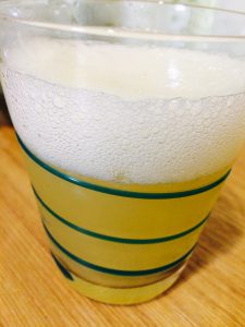 ビールのようなゼリー