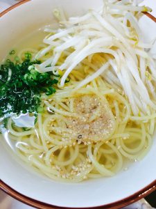 簡単手作り塩ラーメン