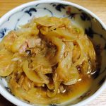 玉ねぎとツナの麺つゆ煮