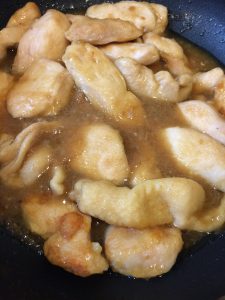 鶏むね肉の梅肉焼き