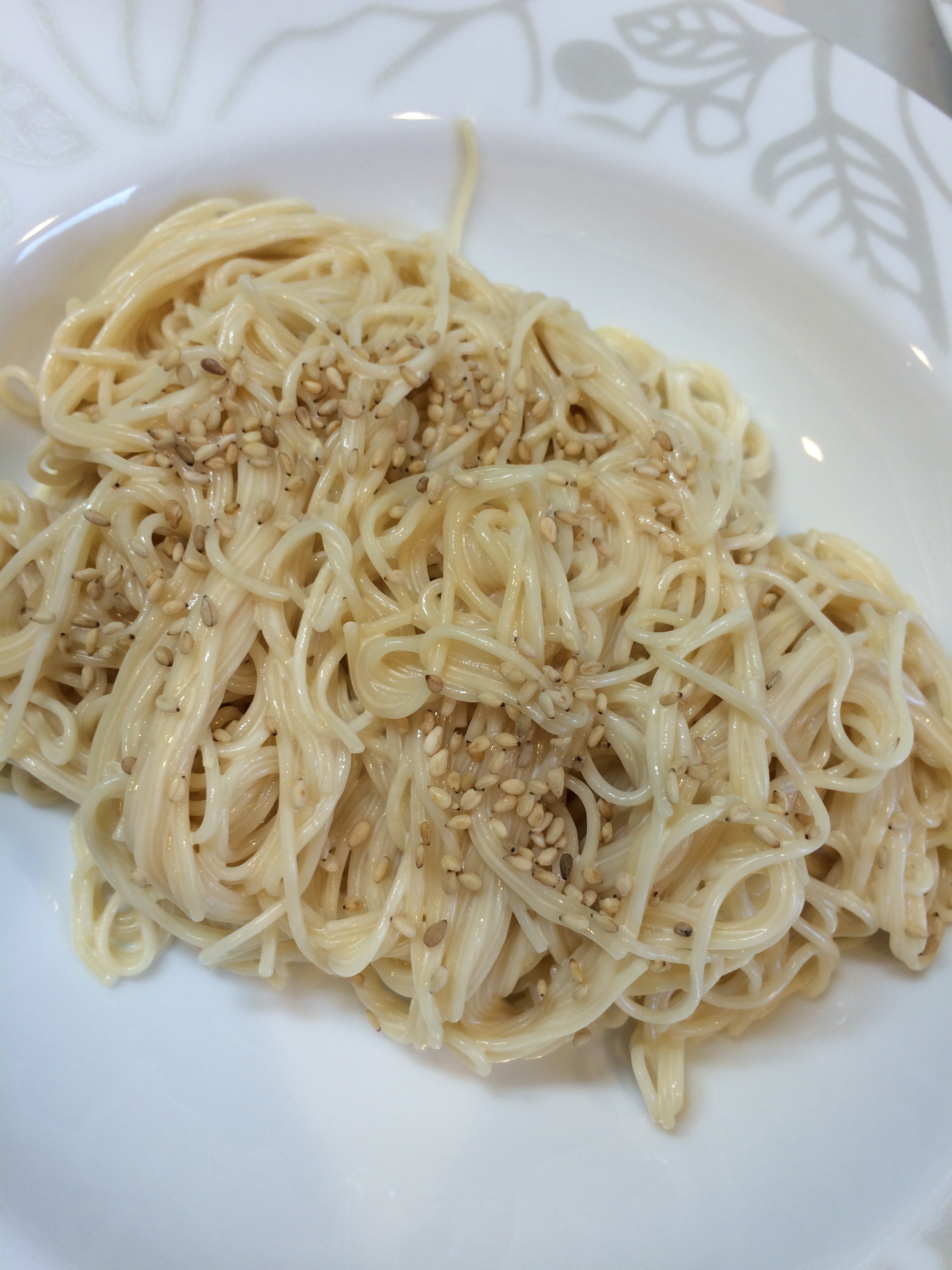 マヨめんつゆ和えのそうめん