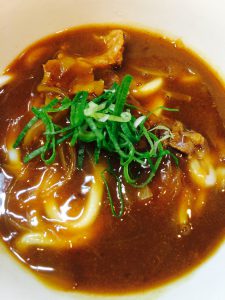 ダシがきいたカレーうどん