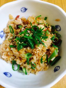 炊飯器でタコ飯