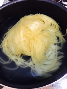 水漬けパスタ