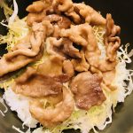 豚の照りマヨ丼